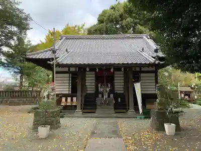 佐野原神社の本殿・本堂