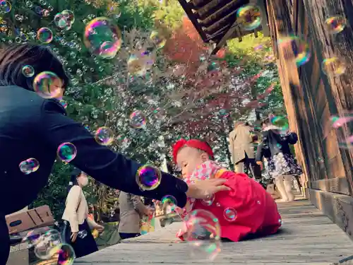 滑川神社 - 仕事と子どもの守り神の七五三参