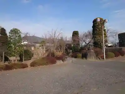 長明寺の庭園