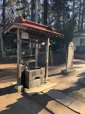 浅間神社の手水舎