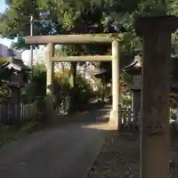 神明神社の鳥居