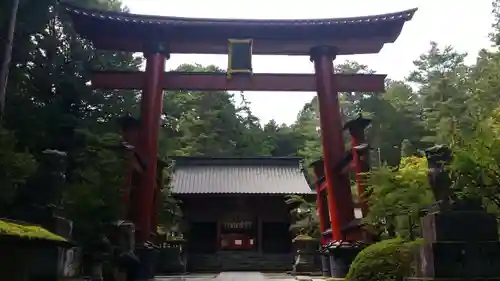 北口本宮冨士浅間神社の鳥居