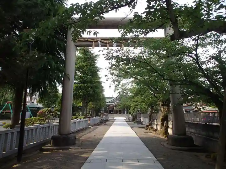 神明神社の鳥居