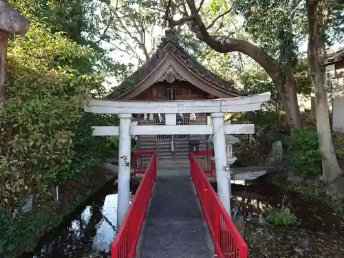 西尾弁財天の鳥居