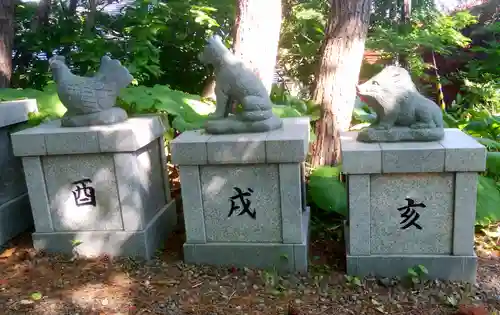 真駒内神社の狛犬