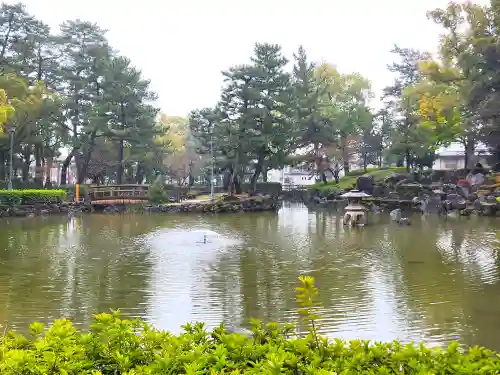 豊國神社の庭園