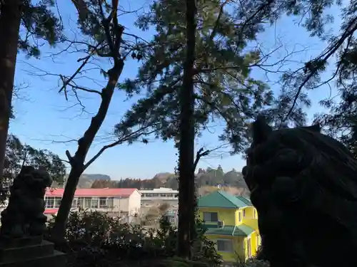 八幡神社の景色