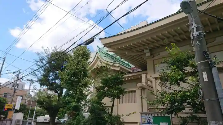 矢先稲荷神社の周辺