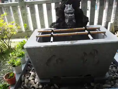 浅草富士浅間神社の手水舎