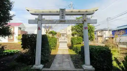 稲荷神社の鳥居