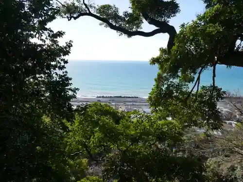 久能山東照宮の景色