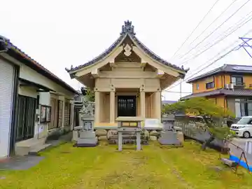 神明社(西福田4)の本殿・本堂