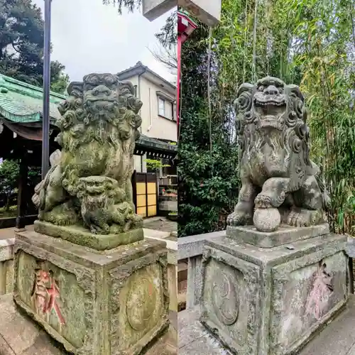 居木神社の狛犬