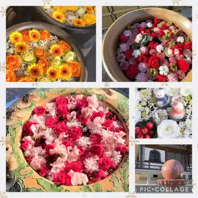 最明寺の手水舎