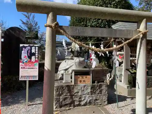 磐裂根裂神社の鳥居