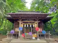 馬場氷川神社の本殿・本堂