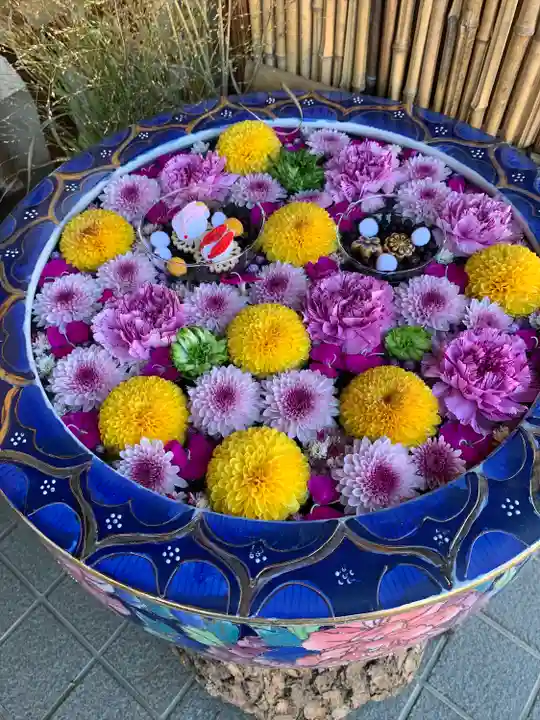 最明寺の手水舎