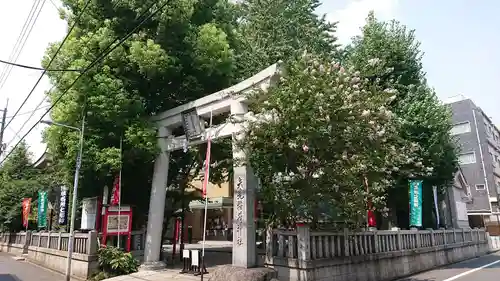 矢先稲荷神社の鳥居