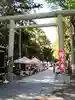 諏訪八幡神社の鳥居