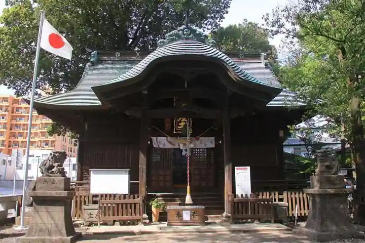阿邪訶根神社の本殿・本堂