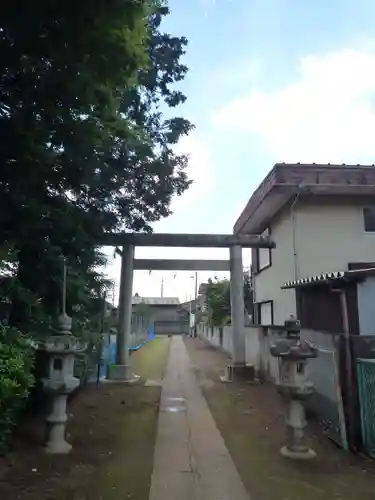 谷吉神社の鳥居