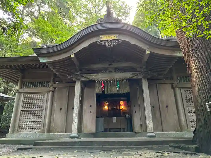 槵觸神社の本殿・本堂