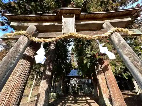葛山落合神社(長野県)