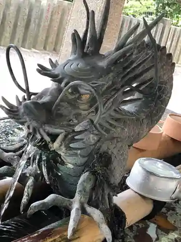 楽法寺（雨引観音）の手水舎