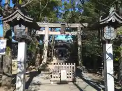 白幡天神社の鳥居