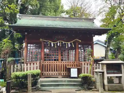 油江天神社の本殿・本堂