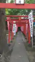 鬼子母神堂 (法明寺)の鳥居