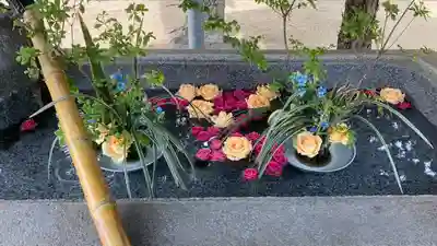 三津厳島神社の手水舎