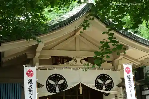 銀杏岡八幡神社の本殿・本堂