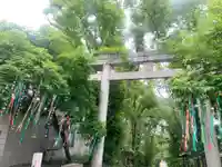 釧路一之宮 厳島神社の鳥居