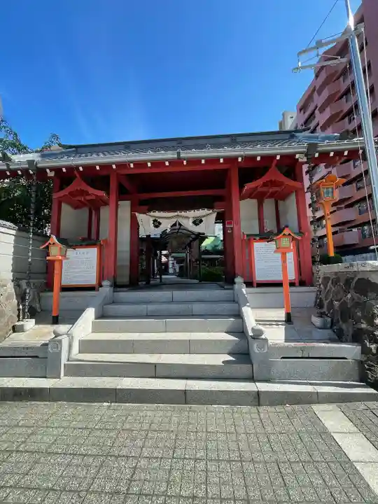 仙台大神宮の山門・神門