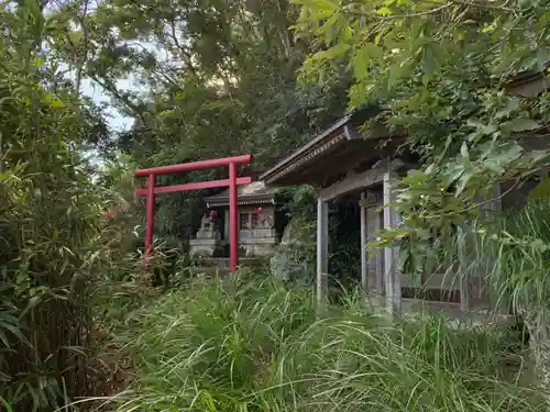 禅奥寺の鳥居