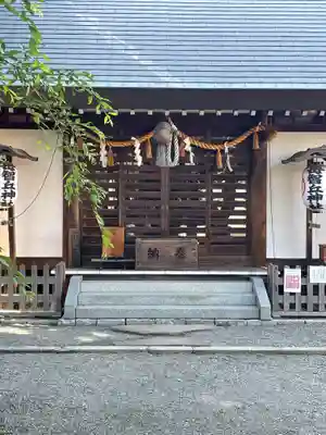 母智丘神社の本殿・本堂