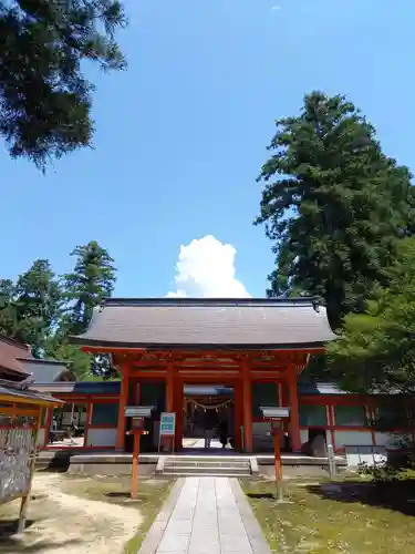 出石神社の山門・神門