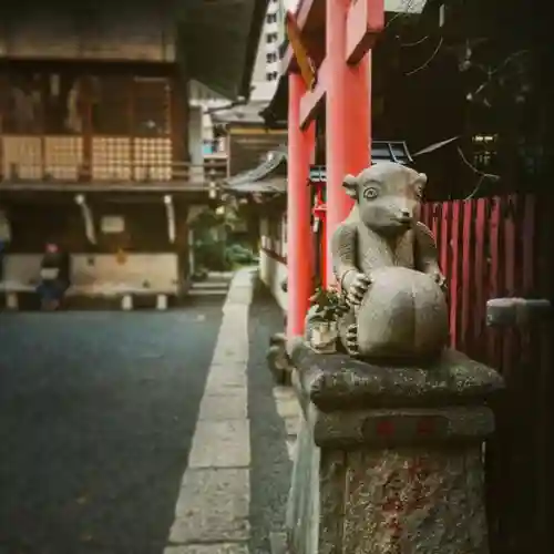 柳森神社の狛犬