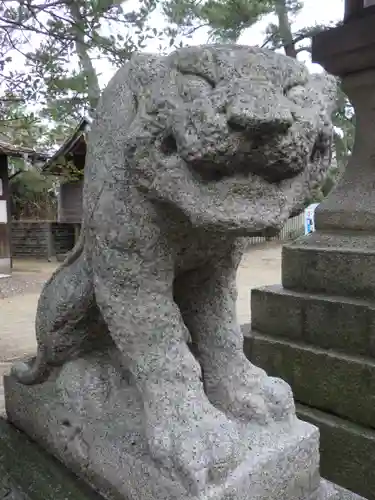 賀露神社の狛犬