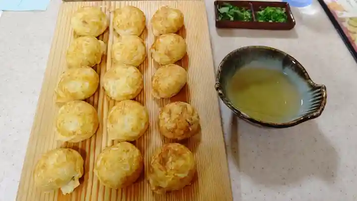 岩屋神社の食事