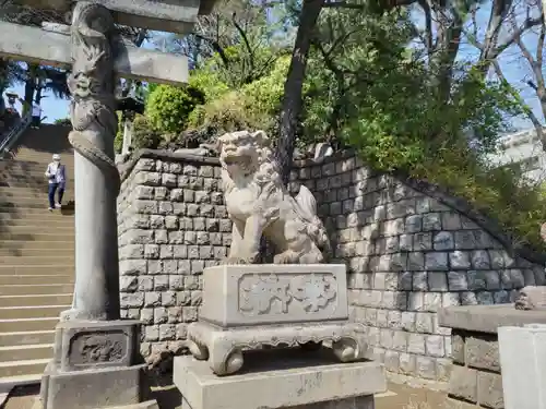 品川神社の狛犬