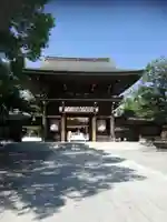 寒川神社の山門・神門