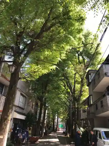 鬼子母神堂　(法明寺）の景色