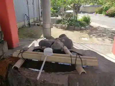 甚目寺の手水舎