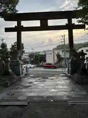 立田阿蘇三宮神社の鳥居