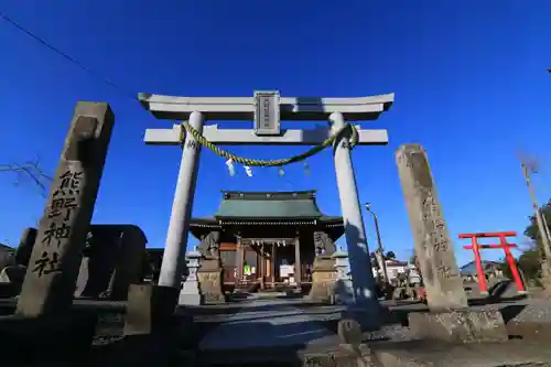 熊野福藏神社の鳥居