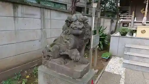 高円寺氷川神社の狛犬