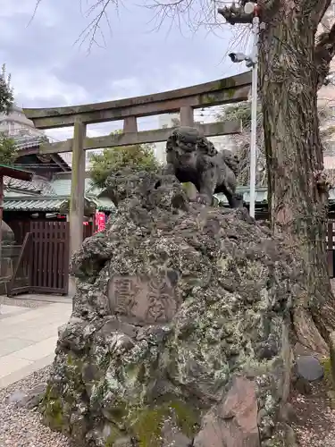 牛嶋神社の狛犬