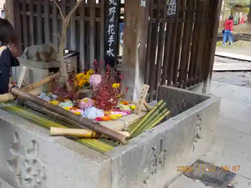 北野天満宮の手水舎